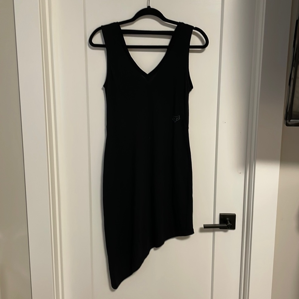 High-low fox dress